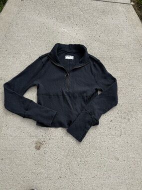 Trendy Free People Striped Crewneck